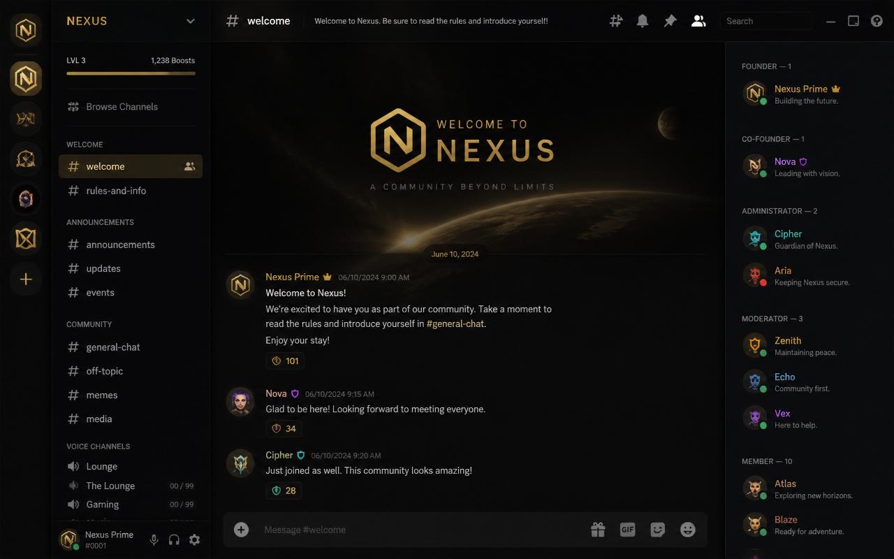 Streamer Hub Discord — Discord Setup